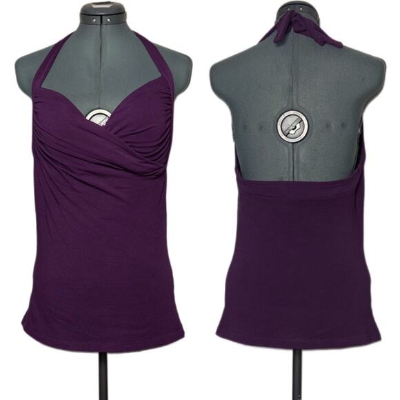 Victoria's Secret Halter Top Underwire Bra Women's Size 38C Purple - Picture 1 of 16